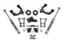 BDS Suspension BDS1545H - 3.5 Inch Lift Kit Ford Ranger 19-23 4WD Cast Aluminum Knuckle NX2 Nitro Shocks
