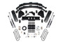 BDS Suspension BDS1619H - 5.5 Inch Lift Kit Ram 3500 13-18 4WD Gas Leaf Springs NX2 Nitro Shocks