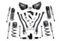 BDS Suspension BDS1611FS - 4 Inch Lift Kit w/ 4-Link Ram 2500 14-18 4WD Gas Fox 2.0 Performance Shock