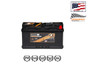 Braille Battery B49-H8-L5 - B49 - 12V Group 49 / H8 AGM Battery, 990 CCA