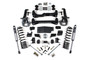 BDS Suspension BDS1664FS - 4 Inch Lift Kit Ram 1500 19-24 4WD Large Bore Knuckle Fox 2.0 Performance Shocks
