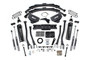 BDS Suspension BDS1614H - 8 Inch Lift Kit w/ 4-Link Ram 3500 13-18 4WD Diesel Rear Lift Leaf Springs 6 Bolt Indexing Ring NX2 Nitro Shocks