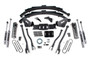 BDS Suspension BDS1618H - 6 Inch Lift Kit w/ 4-Link Ram 3500 13-18 4WD Diesel Leaf Springs NX2 Nitro Shocks 6 Bolt Indexing Ring