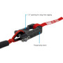 Borne Off-Road BNWN-10-SRD - 10K Winch - Red Synthetic Rope