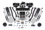 BDS Suspension BDS1721H - 4 Inch Lift Kit w/ 4-Link Ram 3500 w/ Rear Air Ride 19-24 4WD Diesel 8 Bolt NX2 Nitro Shocks