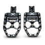 Burly Brand B13-1017B - 18-24 M8 Softail MX-Evolution Passenger Pegs - Black