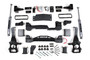 BDS Suspension BDS1921H - 6 Inch Lift Kit Ford F150 2014 4WD 4 Inch Block Kit NX2 Nitro Shocks