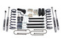 BDS Suspension BDS274H - 4 Inch Lift Kit Dodge Ram 2500 Power Wagon 05-07 4WD 4 Inch Axle NX2 Nitro Shocks