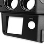 Brothers Trucks 05-218 - Instrument Cluster Bezel - With A/C - Black/Chrome