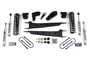 BDS Suspension BDS529H - 4 Inch Lift Kit w/ Radius Arm Ford F100/F150 80-96 4WD 2 Inch Leaf Springs NX2 Nitro