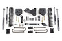 BDS Suspension BDS547H - 4 Inch Lift Kit Ford F250/F350 Super Duty 08-10 4WD Diesel Block Kit With Factory Overload NX2 Nitro