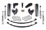 BDS Suspension BDS500H - 4 Inch Lift Kit Ford F100/F150 80-96 4WD 2 Inch Leaf Springs NX2 Nitro