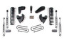 BDS Suspension BDS501H - 4 Inch Lift Kit Ford F100/F150 80-96 4WD 2 Inch Block Kit NX2 Nitro