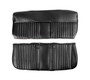 Brothers Trucks 05-315 - C/K Seat Upholstery Kit - Deluxe Pleat Vinyl - Black
