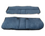 Brothers Trucks 05-322 - C/K Seat Upholstery Kit - Deluxe Pleat Cloth/Vinyl - Navy