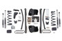 BDS Suspension BDS685H - 8 Inch Lift Kit Long Arm Dodge Ram 2500/3500 2008 4WD Diesel Automatic Leaf Springs 4 Inch Axle NX2 Nitro