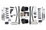 BDS Suspension BDS669H - 4 Inch Lift Kit Long Arm Dodge Ram 2500 Power Wagon 05-07 4WD Gas Block 4 Inch Axle NX2 Nitro