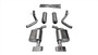 Corsa Performance 14974 - 2.5in. Cat-Back Dual Rear Exit with GTX2 Polished Tips