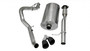 Corsa Performance 14915BLK - 3.0 Inch Cat-Back Single Side Exit with Twin 4.0 Inch Black PVD Pro-Series Tips  Performance