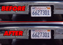 Brothers Trucks FLPB787 - Flush License Plate Bracket