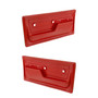 Brothers Trucks FP17200RED - Replacement Door Panels - Deluxe - Red - Pair