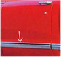 Brothers Trucks LSM12RH - Door Molding - Right