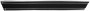 Brothers Trucks M0028R-69 - Bedside Molding - Lower Rear- Longbed - Black - Right
