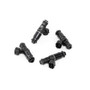 Deatschwerks 16S-05-2400-4 - Set of 4 2400cc Injectors for Mitsubishi Evo X 4B11T 08-15