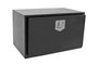DEE ZEE DZ61TB - Deezee Universal Tool Box - Specialty Underbed Black BT Alum 24X18X18 (Txt Blk)
