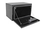 DEE ZEE DZ61TB - Deezee Universal Tool Box - Specialty Underbed Black BT Alum 24X18X18 (Txt Blk)