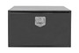 DEE ZEE DZ61TB - Deezee Universal Tool Box - Specialty Underbed Black BT Alum 24X18X18 (Txt Blk)