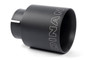 Dinan D663-0601-BOX - Double-Walled 4" Clamp-On Exhaust Tip (Black Ceramic)