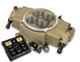 Holley EFI 550-872 - 4150 Sniper Stealth; 4150 Flange; 870 CFM; 58.5 PSI; Classic Gold Finish; Works w/700R4/200R4/C4/C6/TH350 Transmissions;