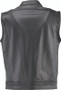 Kuryakyn 094398 - Leather By River Road Vandal Club Vest Black - Small