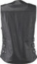 Kuryakyn 094412 - Leather By River Road Plains Leather Vest Black Womens - Small