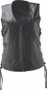 Kuryakyn 094444 - Leather By River Road Sapphire Leather Vest Black Womens - Small