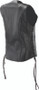 Kuryakyn 094444 - Leather By River Road Sapphire Leather Vest Black Womens - Small