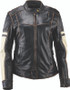 Kuryakyn 094388 - Leather By River Road Dame Vintage Leather Jacket Black Womens - Small