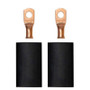 Moroso 74160 - 1/4in Dia Stud 8 GA Wire Crimp/Solder Battery Cable Terminal Kit (2 Pack)