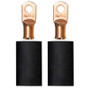 Moroso 74165 - 5/16in Dia Stud 1 GA Wire Crimp/Solder Battery Cable Terminal Kit (2 Pack)