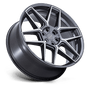 Niche NC281AD24106830 - Nc281 Rise 24X10 Anthracite W/ Machined Face