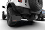Rally Armor MF85-RR-PL-BCE24-BLK - 21-25 Ford Bronco RR-PL Rock Rail-Plastic Rear Bumper BCE Logo
