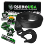 Rhino USA RNO-WNCH-STRP - 2In X 20Ft Boat Winch Strap With Hook