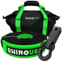 Rhino USA RNO-20STRAPHITCH - 20Ft Tow Strap/Hitch Combo