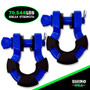 Rhino USA SUPERSHACK-BLU - 8T Super Shackle 2-Pack (Blue)