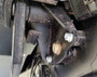RockJock RJ-251200-1 - Left Rear Antirock Sway Bar Frame Bracket - Steel (Fits RJ-256200-101 / 103)