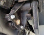 RockJock RJ-251200-2 - Right Rear Antirock Sway Bar Frame Bracket - Steel (Fits RJ-256200-101 / 103)
