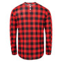 USWE 80951061400105 - Flannel Long Sleeve Lightweight Off-Road Jersey Flame Red - Medium