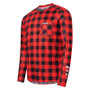 USWE 80951061400103 - Flannel Long Sleeve Lightweight Off-Road Jersey Flame Red - XS