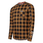 USWE 80951061042107 - Flannel Long Sleeve Lightweight Off-Road Jersey Bronze - XL